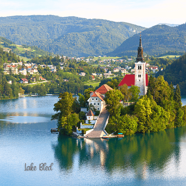 Lake Bled is full of coffee shops, bakeries, and local art galleries that you are sure to to enjoy on your girls trip to Europe. 
