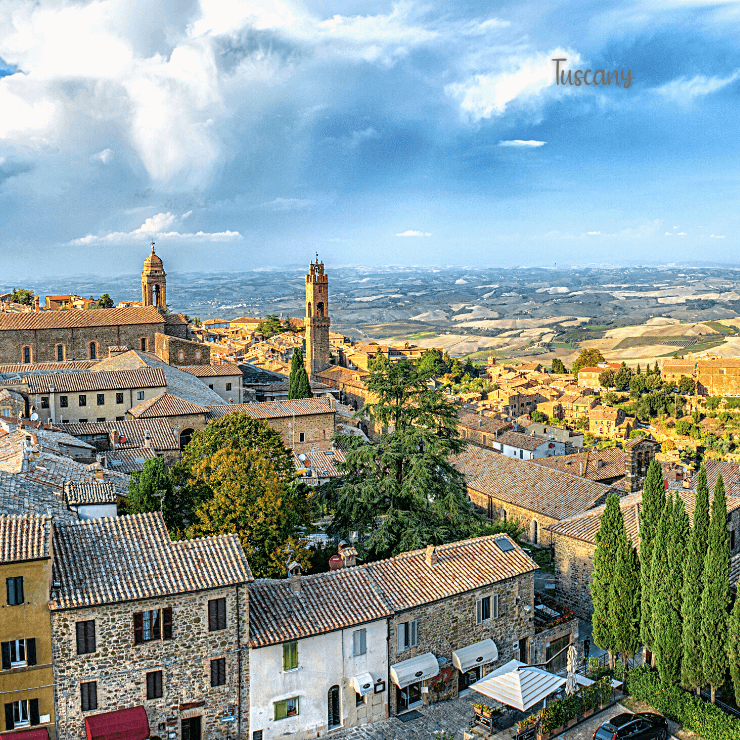 Take a road trip on your next girls trip to Europe for some wine tasting in Tuscany.