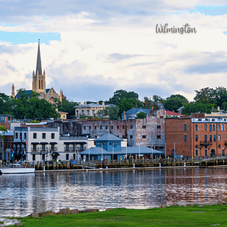 Enjoy the picturesque waterfront views of Wilmington, North Carolina on your girls trip to North Carolina