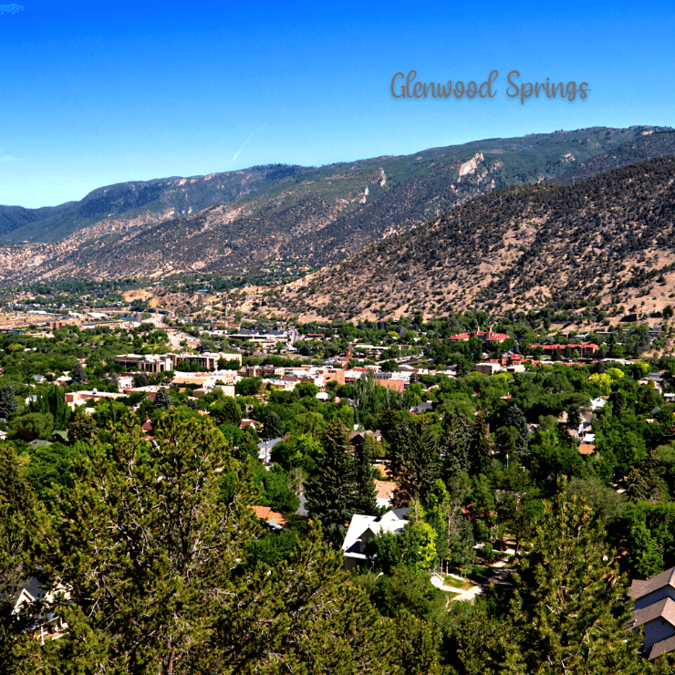 Enjoy hiking and biking, or visiting the hot springs in Glenwood Springs on your girls trip to Colorado.