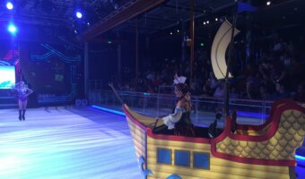 Ice Skating Show on Royal Caribbean