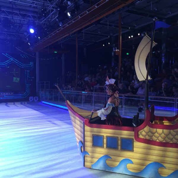 Ice Skating Show on Royal Caribbean